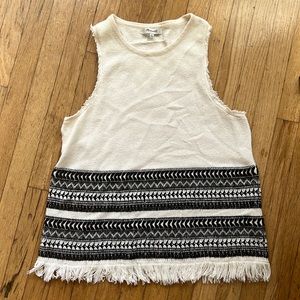 Madewell Fringe Tank Top
